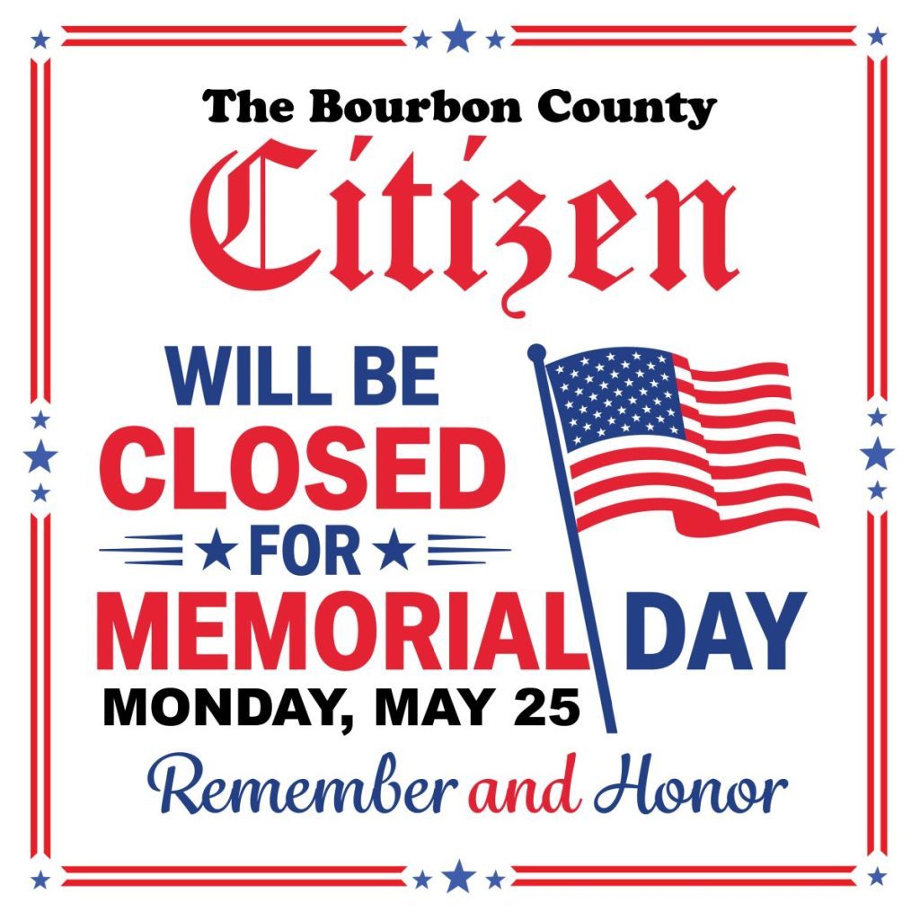 MEMORIAL DAY announcement for online