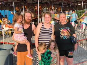 Family Night Out - Jasmine Carter, Matthew Parker, Brittany Fryman, Melinda Johnson, Johnathan Johnson, Skyler Parker